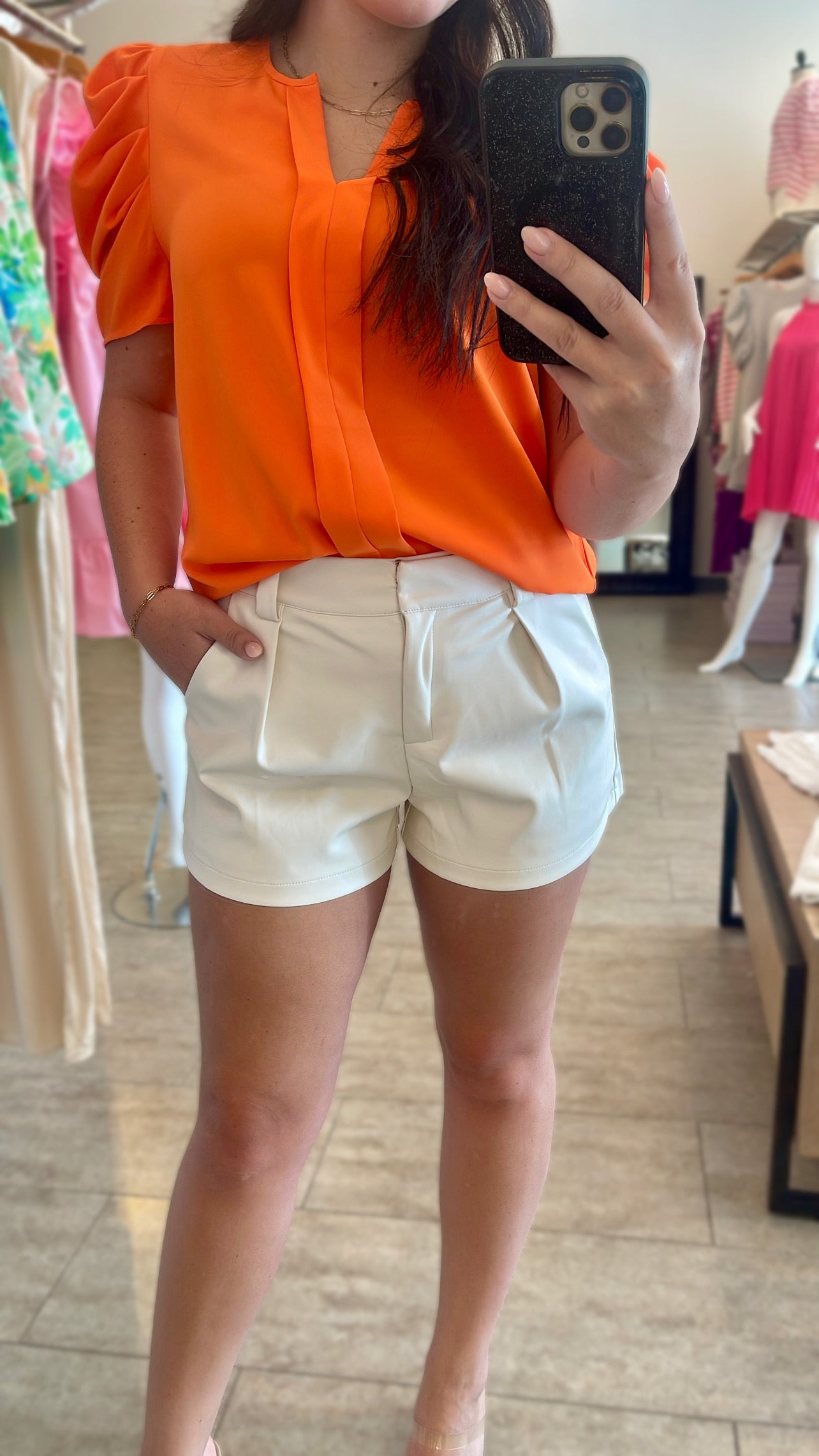 Livin' In Summer Pleated Shorts